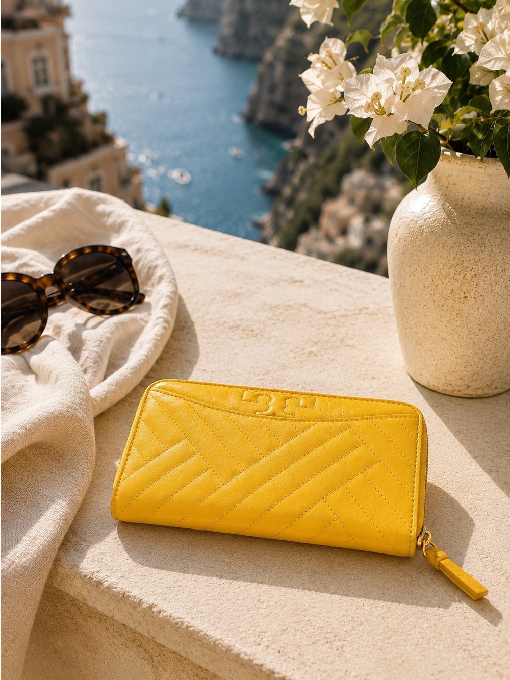 Tory Burch Alexa Zip Continental Clutch Wallet | NWOT